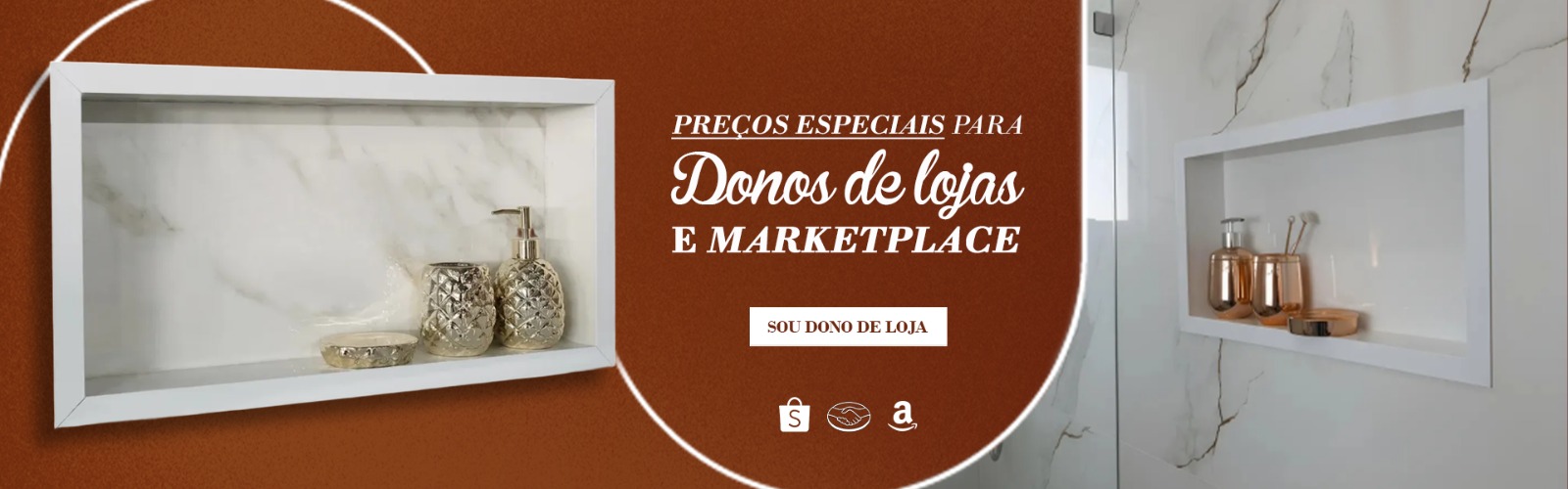 Preços especiais para donos de lojas e marketplace
