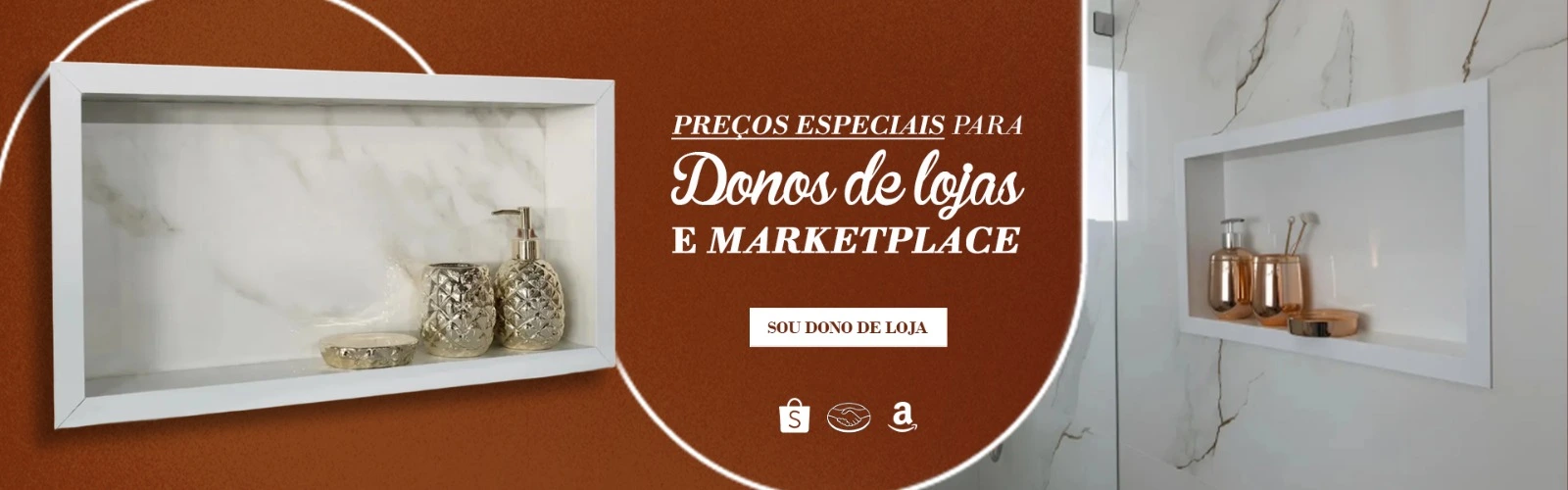 Preços especiais para donos de lojas e marketplace